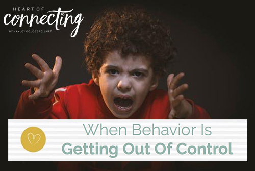 behavior out control